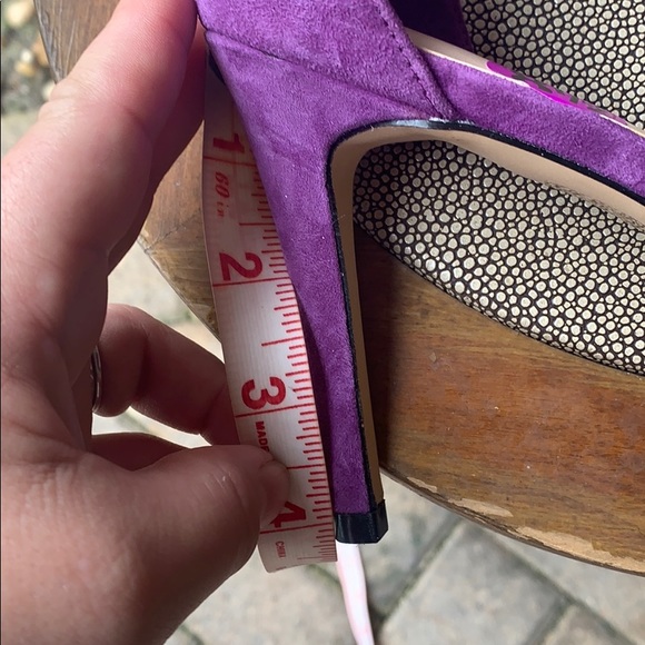 NWT Aldo purple high heels Sz 8.5 - Picture 8 of 9